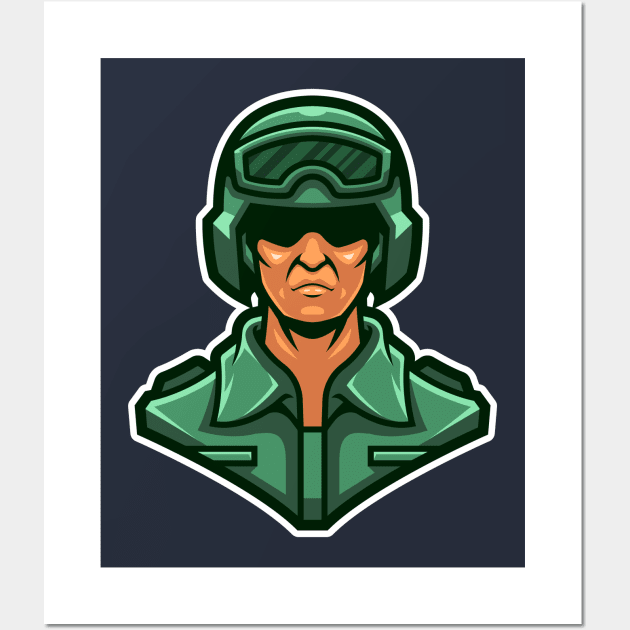 Pilot Wall Art by mightyfire